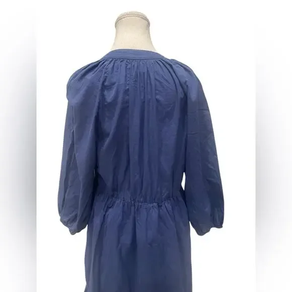 XIRENA Vie Dress In Blue Capri Size:L - Picture 8 of 11